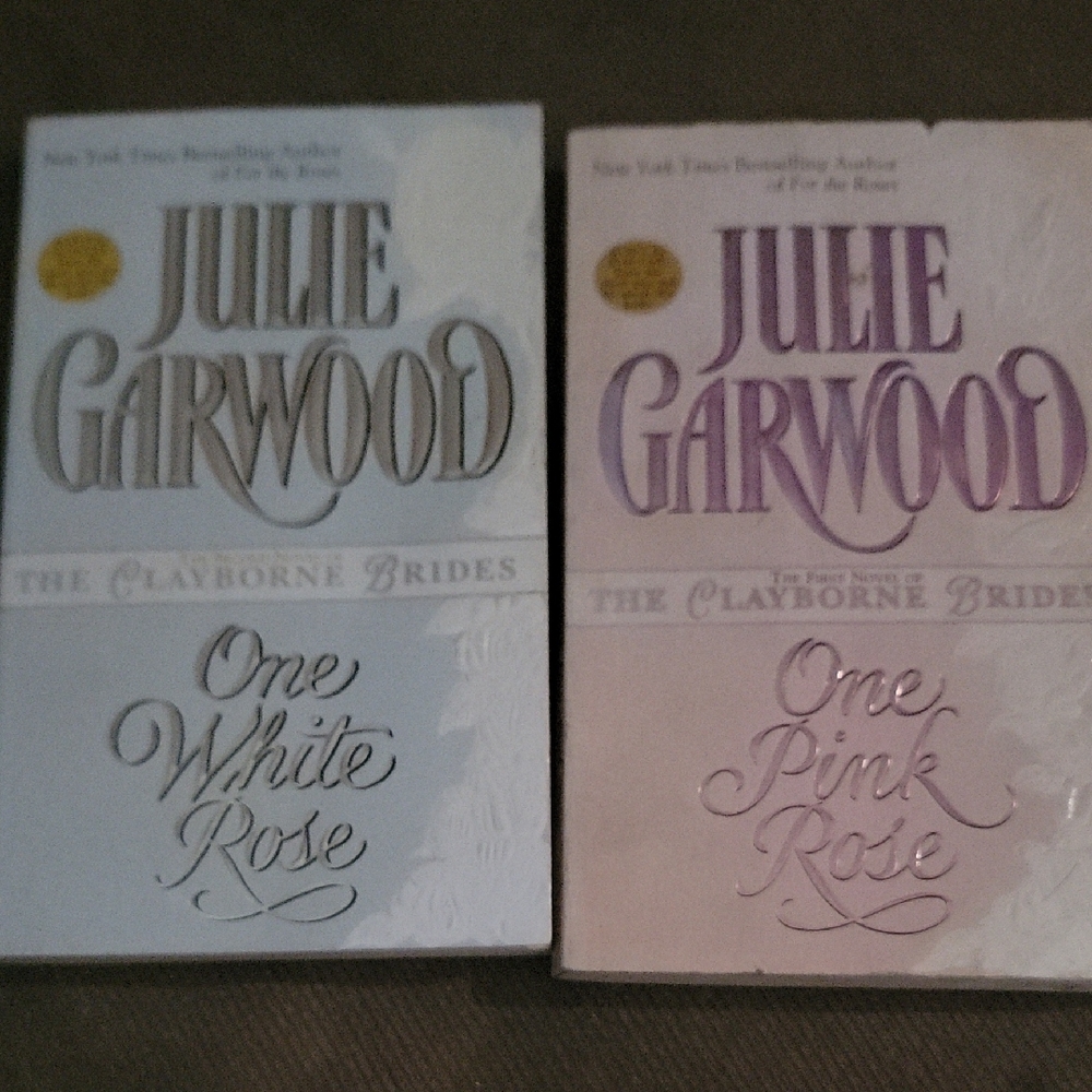 4/$9- Julie Garwood The Clayborne Brides Book Set